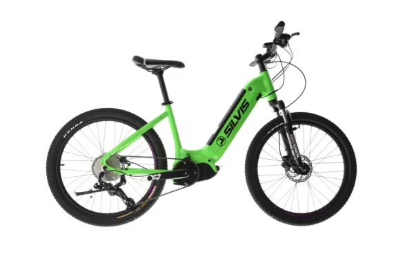 Bicicleta de oras Electrica 1x7 viteze Silvis Verde