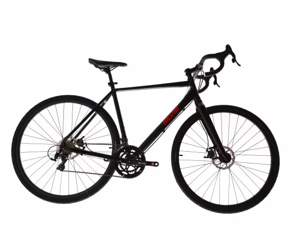 Bicicletă Gravel SILVIS 2X10 viteze culoare NEAGRA