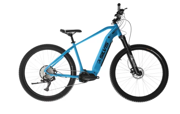 Bicicleta MTB Electrica 1x11 viteze Silvis Albastru