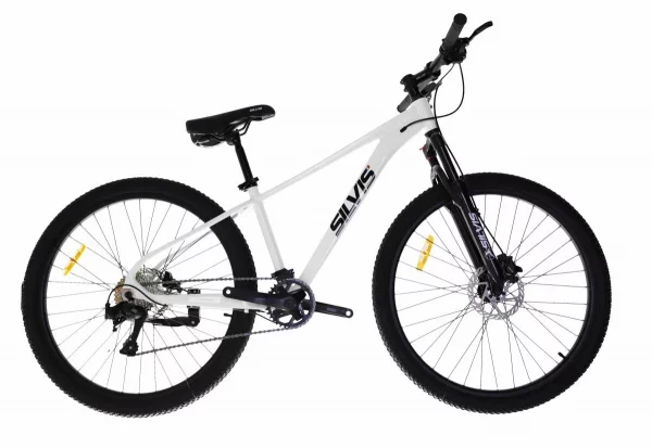 Bicicleta MTB SILVIS 1x9 viteze Roti 27.5 Alb