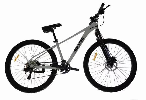 Bicicleta MTB SILVIS 1x9 viteze Roti 27.5 Argintiu