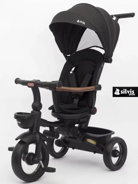 Carucior TRICICLETA, Silvis bebe , 7 in 1
