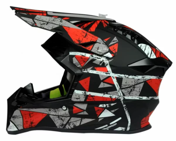 Casca COPII Full Face MTB SILVIS RED BLACK marimea 49-50cm