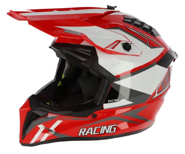 Casca COPII Full Face MTB SILVIS WHITE RED marimea 49-50