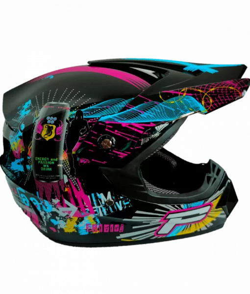 Casca Full Face MTB SILVIS NEGRU ROZ marimea 59-60cm