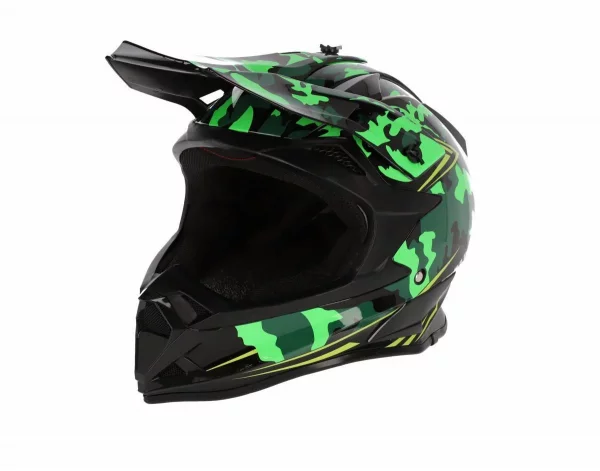 Casca Full Face MTB SILVIS KID CAMUFLAJ marimea 59-60cm
