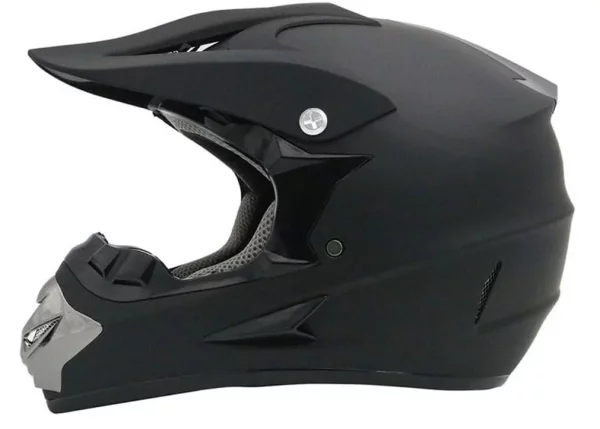 Casca Full Face MTB SILVIS NEGRU Lucios marimea 53-54cm (CDZBLACK_XS)