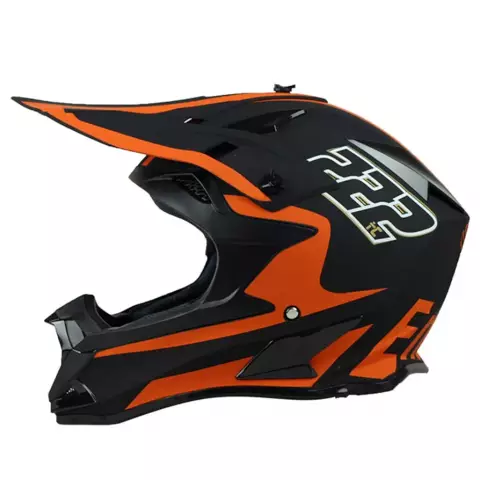 Casca Full Face MTB SILVIS NEGRU Orange marimea 57-58cm