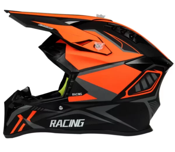 Casca Full Face MTB SILVIS ORANGE BLACK marimea 59-60cm