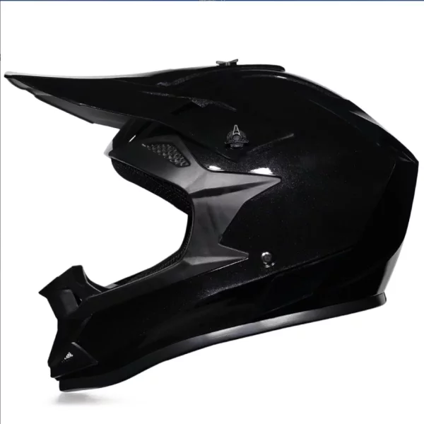 Casca Full Face MTB SILVIS Tribal Negru Lucios marimea 53-54cm