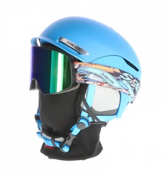 CASCA SKI SILVIS PREMIUM ALBASTRU MATT marimea L