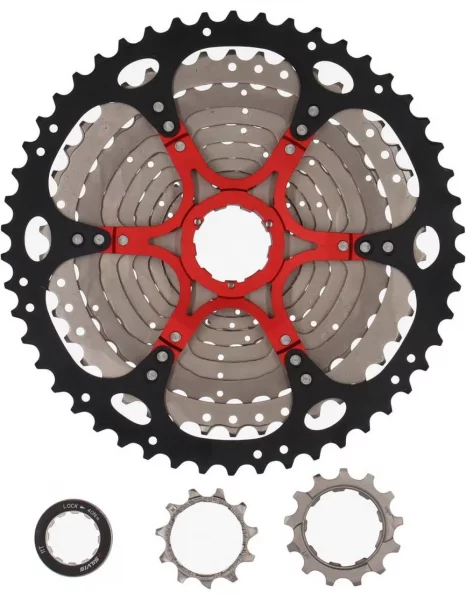 Caseta 11 Viteze SILVIS 1150T Negru MTB AL