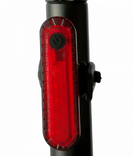 Lumina SILVIS spate bicicleta rosie incarcare