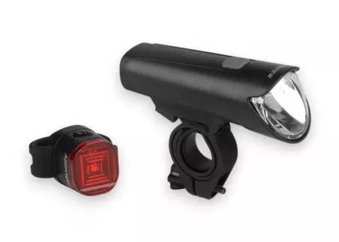 Lumini LED Reincarcabile pentru Bicicleta Fata si Spate, 60 LUX, USB