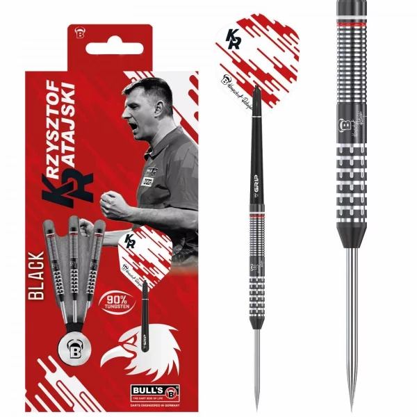 Darts set darts BULL'S Krzysztof Ratajski G2, otel, 26 g