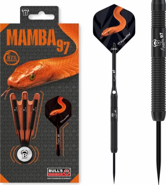 Darts set darts BULL'S Mamba 97 M1, otel, 25 g