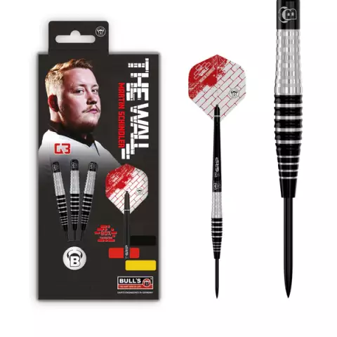Darts set darts BULL'S Martin Schindler G3, otel, 23 g