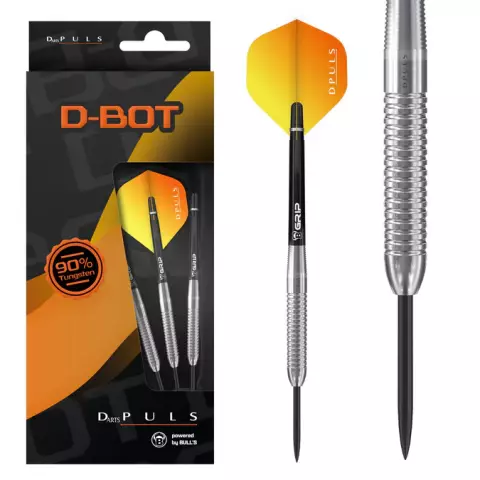 Set darts DPuls D-Bot, otel, 23 g