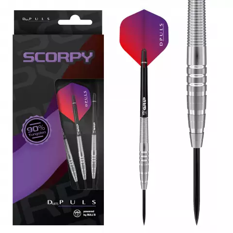Set darts DPuls Scorpy, otel, 23 g