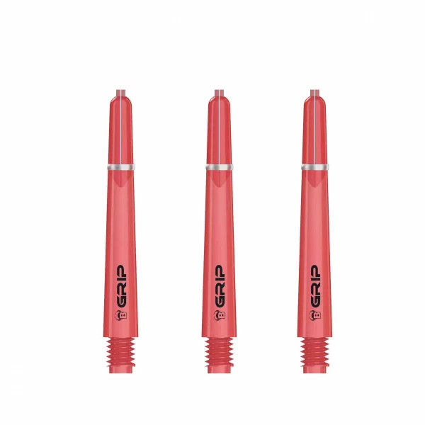 Darts tija BULL'S B-Grip-2 CL cu insertie metalica, rosu